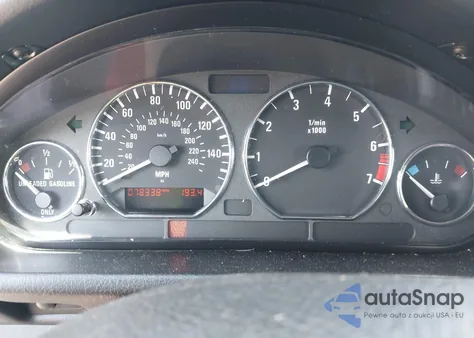 2001 BMW Z3 2.5I z USA, uszkodzony, nr VIN WBACN33481LM01095